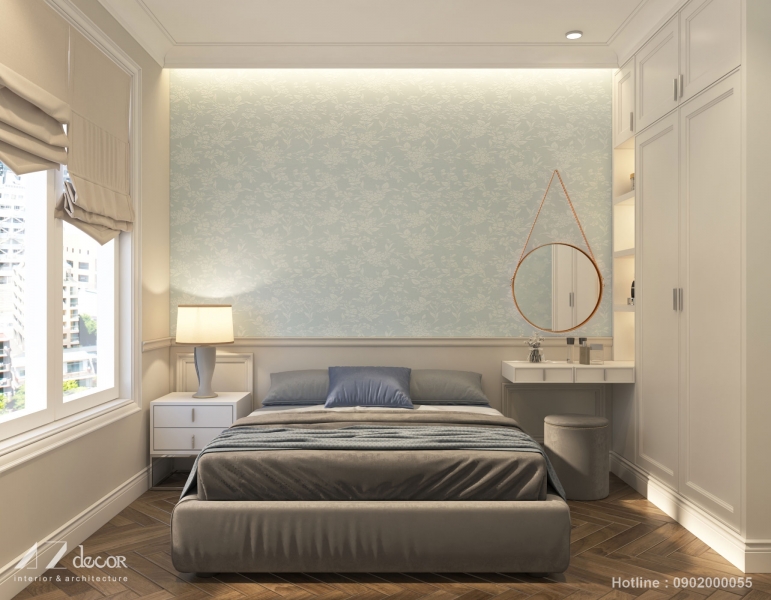 Thiết kế nội thất căn hộ Vista Verde tân cổ điển - AZ decor